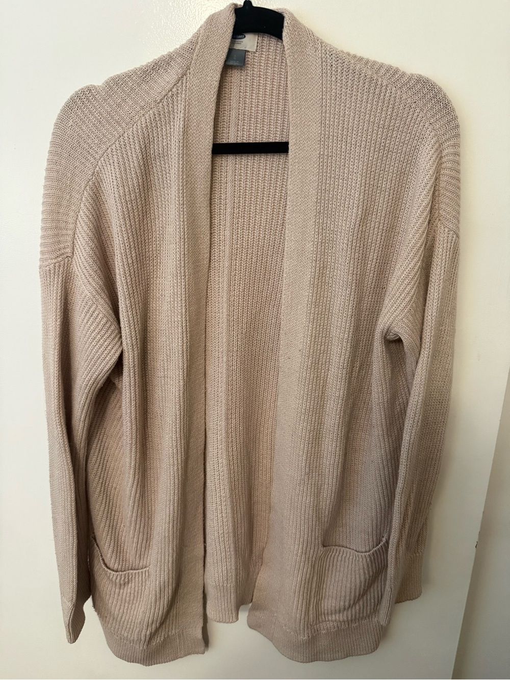 Old Navy women’s   Open-Front Cardigan Sweater - Light Beige